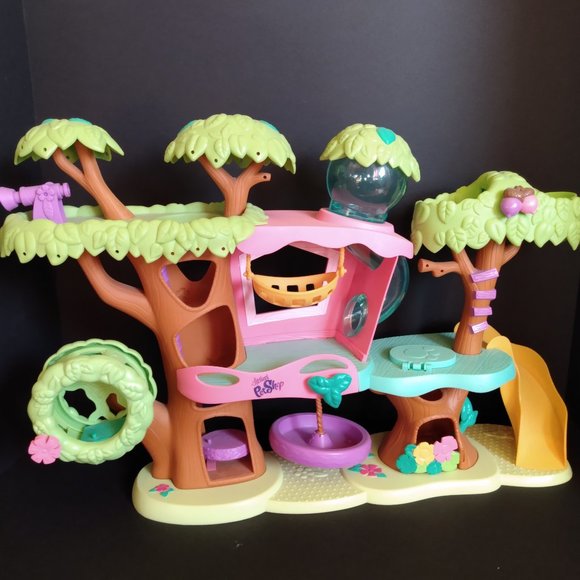 Littlest Pet Shop Toys Littlest Pet Shop Lps Magic Motion Treehouse